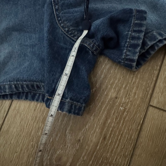 Y2K Faded Glory Embroidered Denim Women's Shorts Size 10 Missy - Picture 6 of 6